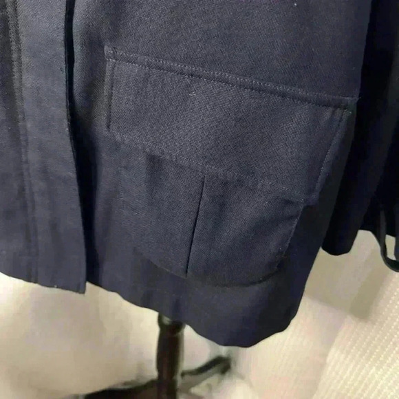 G Star Raw Women’s Chisel A Line Field Jacket Wool Blend Blue Size Small - Picture 5 of 13